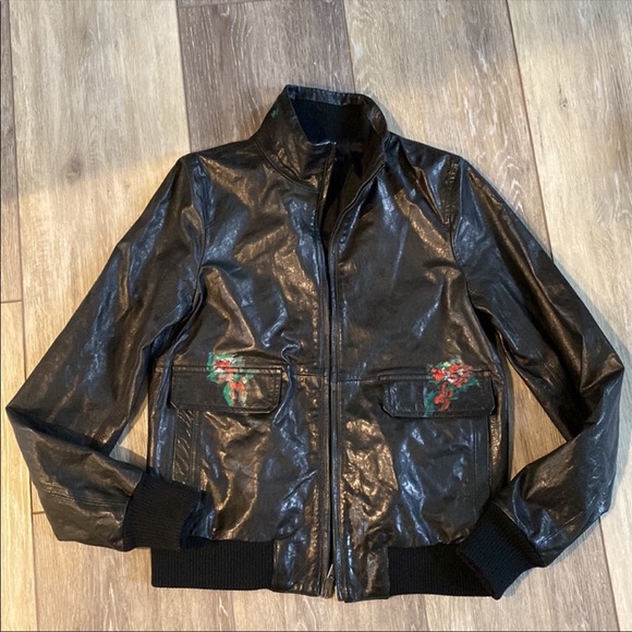 Theory Jackets & Blazers - Theory Black Leather Jacket